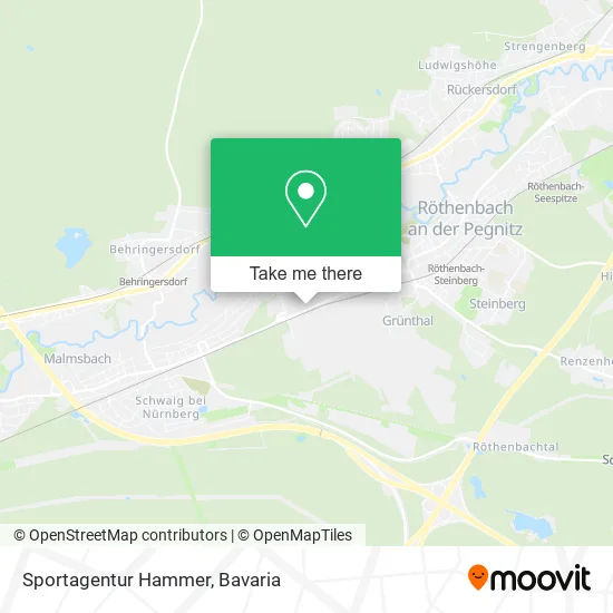 Карта Sportagentur Hammer