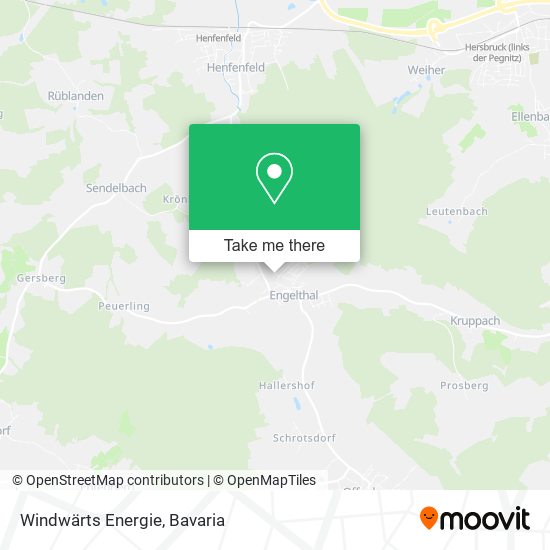 Windwärts Energie map