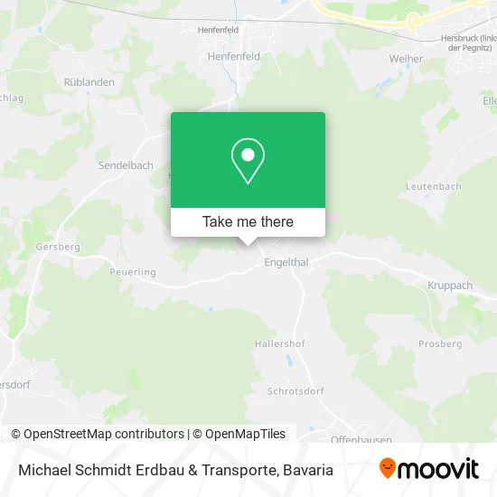 Карта Michael Schmidt Erdbau & Transporte