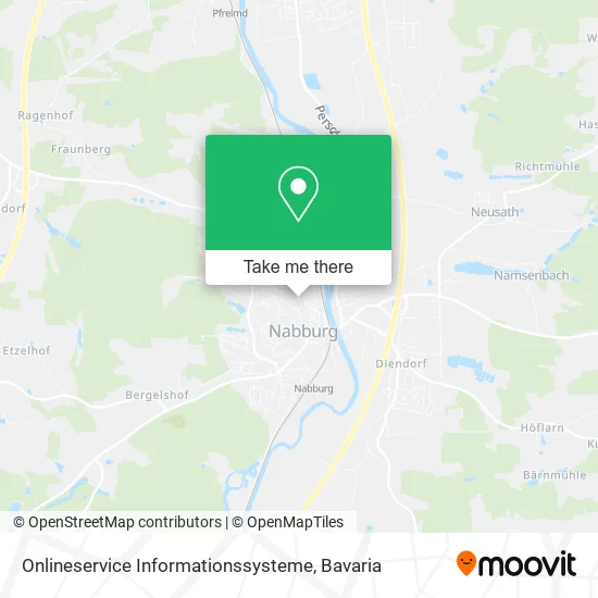 Карта Onlineservice Informationssysteme