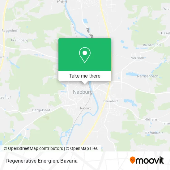 Карта Regenerative Energien