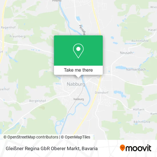 Карта Gleißner Regina GbR Oberer Markt
