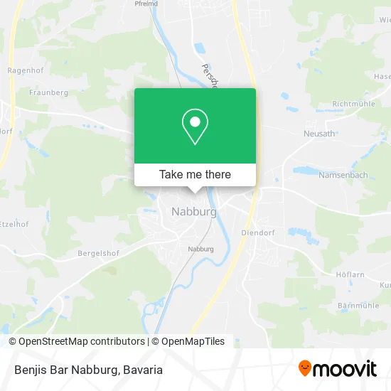 Карта Benjis Bar Nabburg