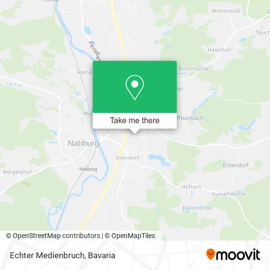 Карта Echter Medienbruch