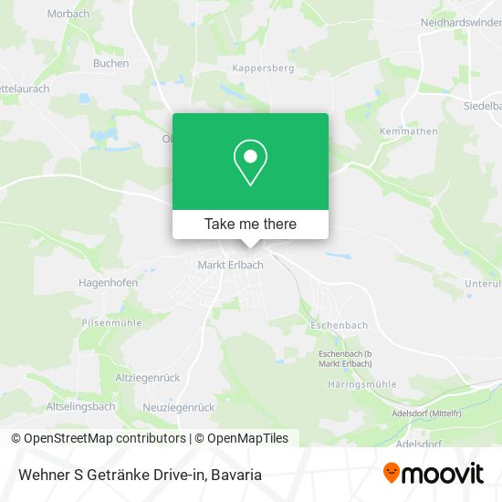 Wehner S Getränke Drive-in map
