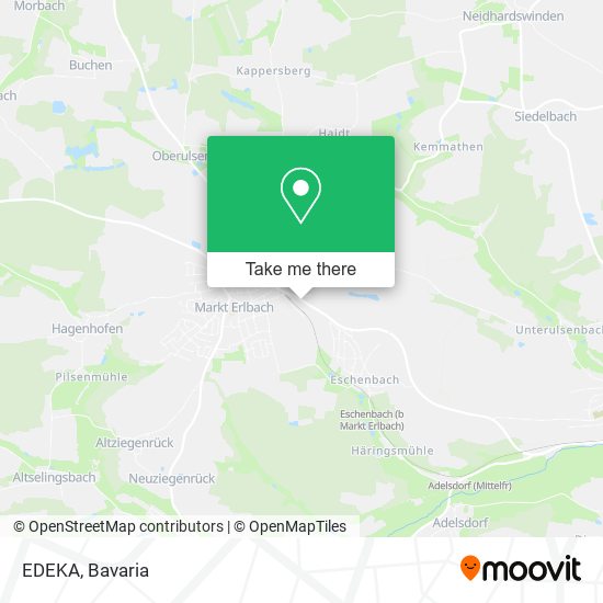 EDEKA map