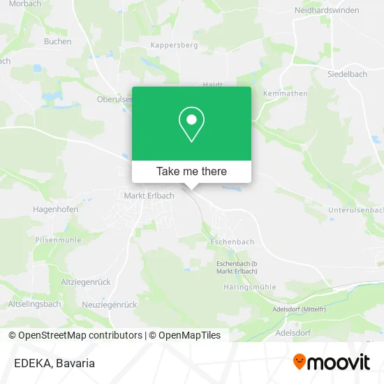 EDEKA map