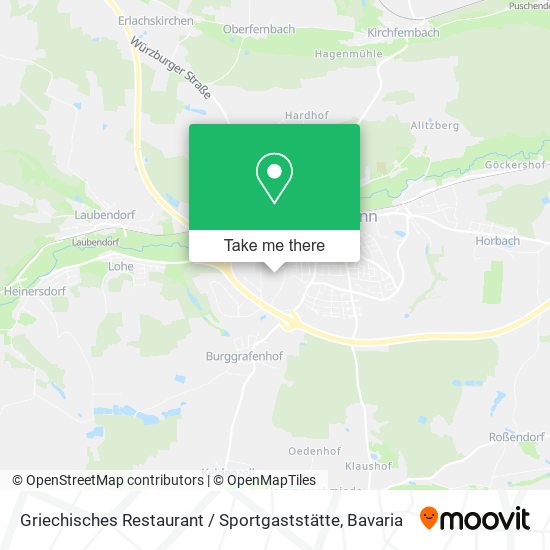 Griechisches Restaurant / Sportgaststätte map