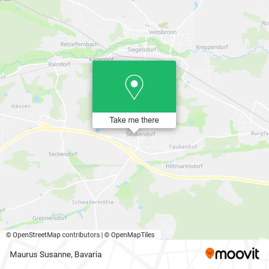 Карта Maurus Susanne