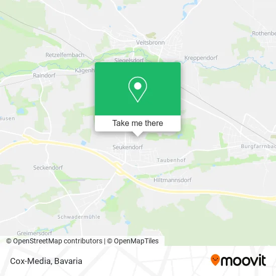 Карта Cox-Media