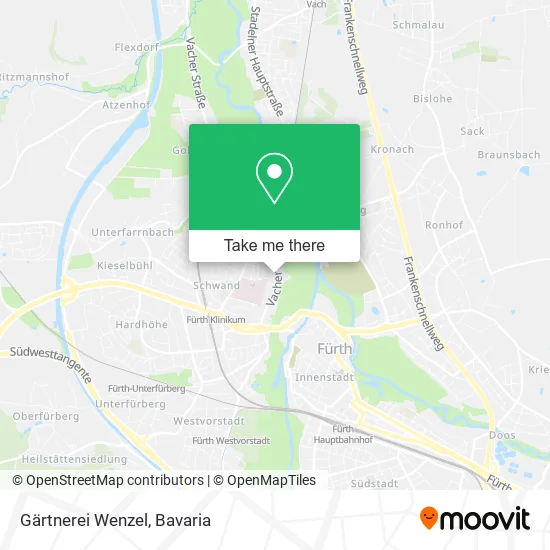 Карта Gärtnerei Wenzel