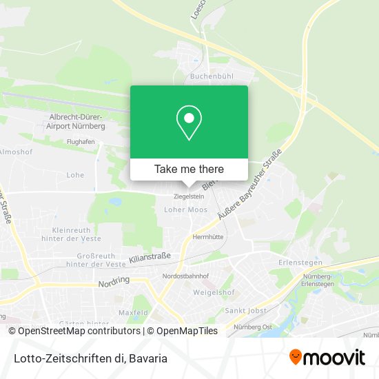 Lotto-Zeitschriften di map