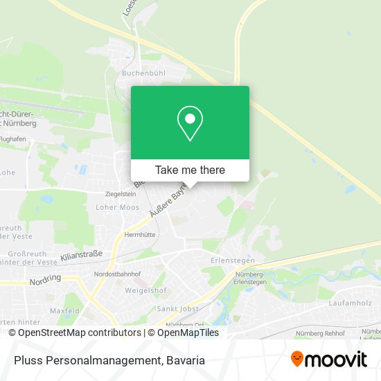Pluss Personalmanagement map