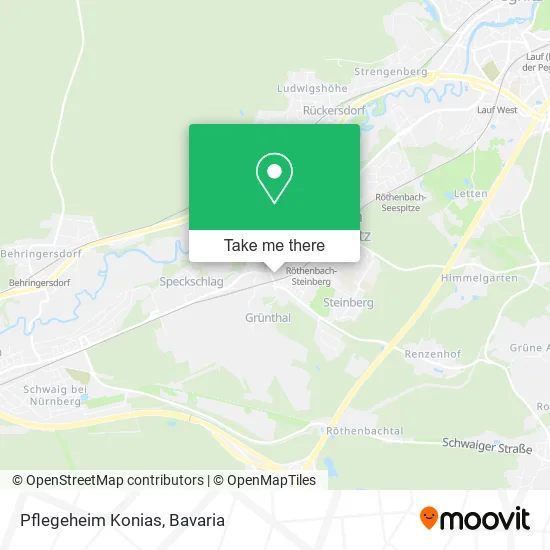 Карта Pflegeheim Konias