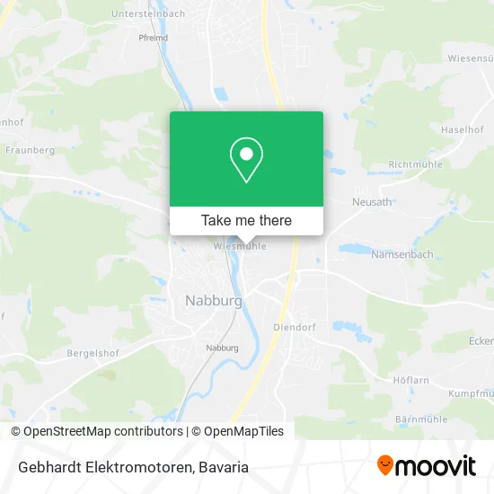 Карта Gebhardt Elektromotoren