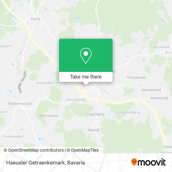 Карта Haeusler Getraenkemark