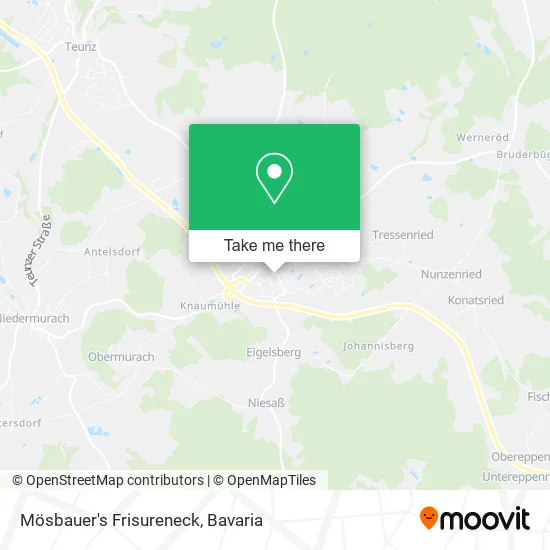 Карта Mösbauer's Frisureneck