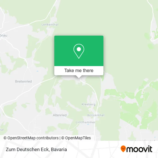 Карта Zum Deutschen Eck