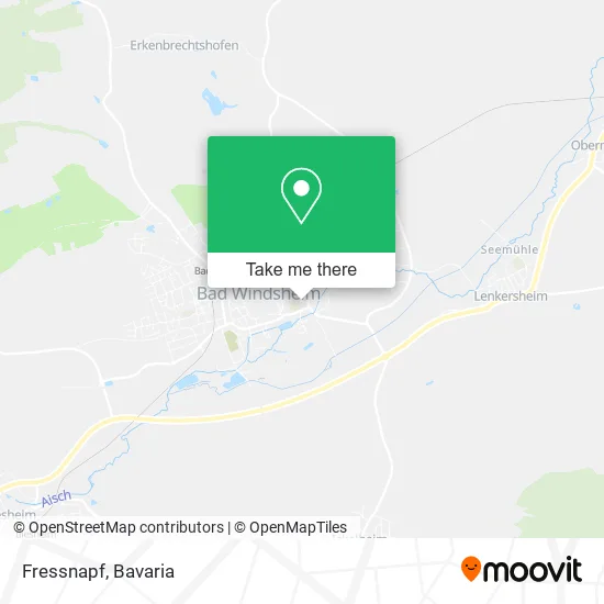 Карта Fressnapf