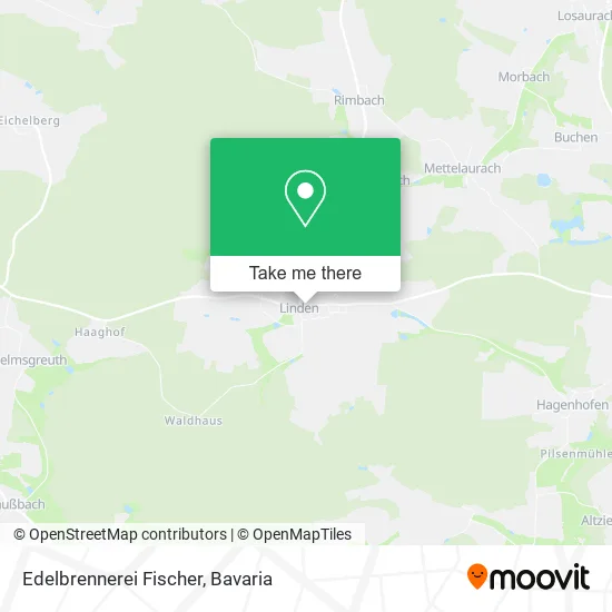 Карта Edelbrennerei Fischer
