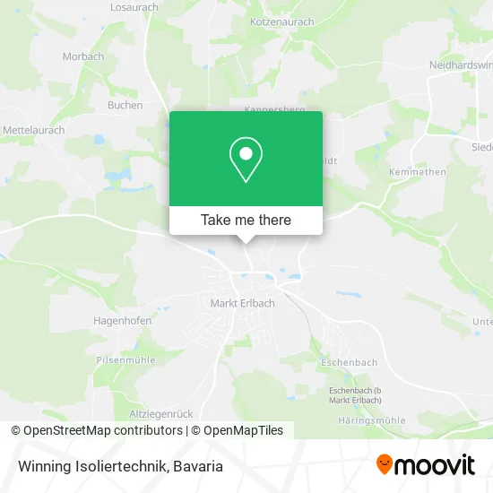 Карта Winning Isoliertechnik