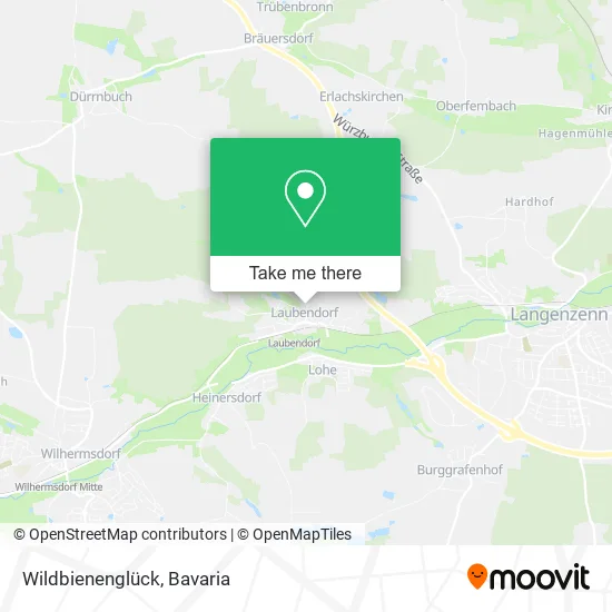 Карта Wildbienenglück