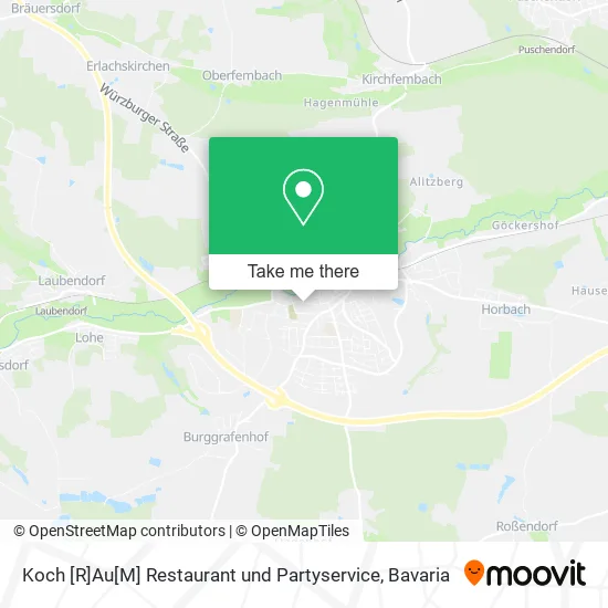 Карта Koch [R]Au[M] Restaurant und Partyservice