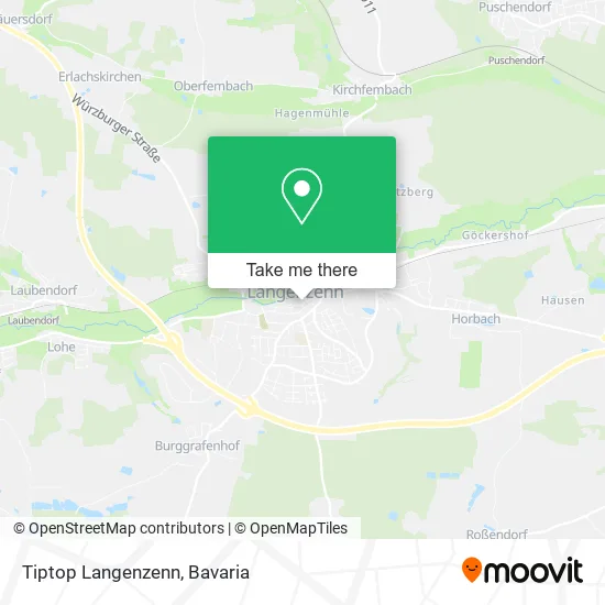 Карта Tiptop Langenzenn