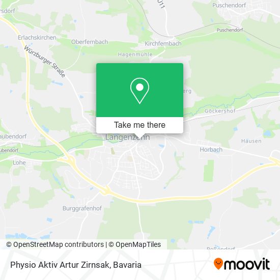 Physio Aktiv Artur Zirnsak map