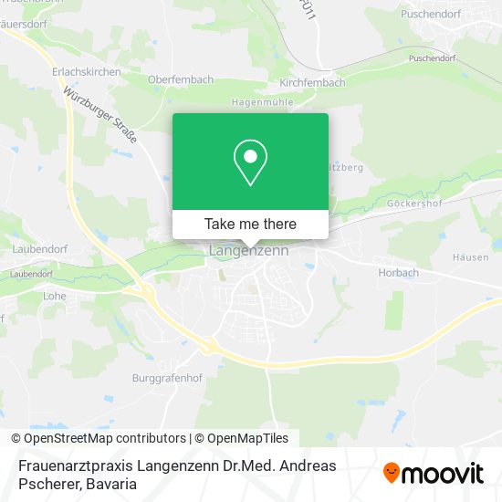 Frauenarztpraxis Langenzenn Dr.Med. Andreas Pscherer map