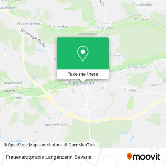 Карта Frauenarztpraxis Langenzenn