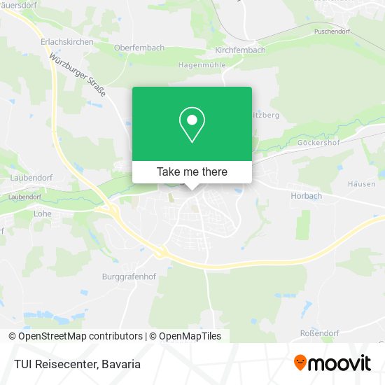 Карта TUI Reisecenter