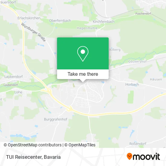 Карта TUI Reisecenter
