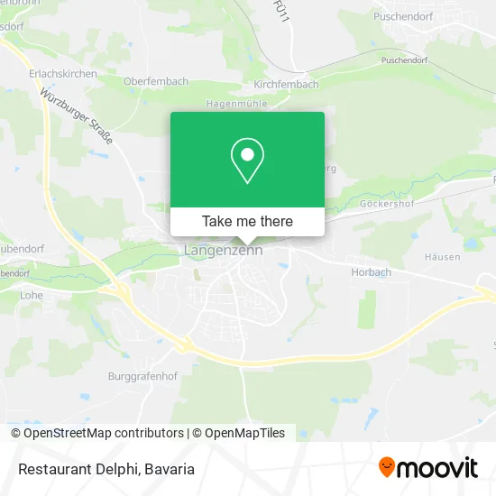 Карта Restaurant Delphi