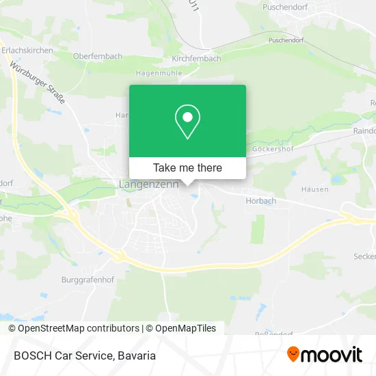 Карта BOSCH Car Service