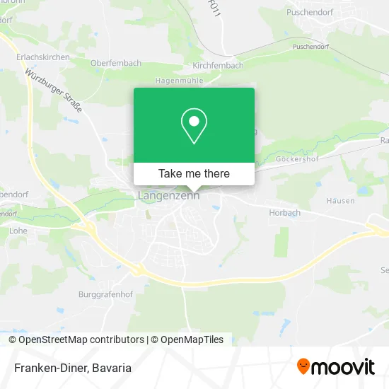 Карта Franken-Diner