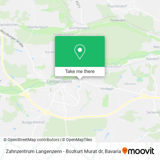 Zahnzentrum Langenzenn - Bozkurt Murat dr map