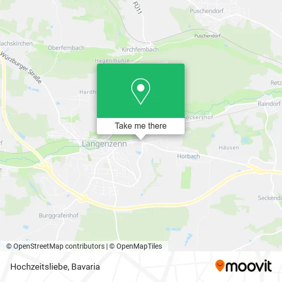 Карта Hochzeitsliebe
