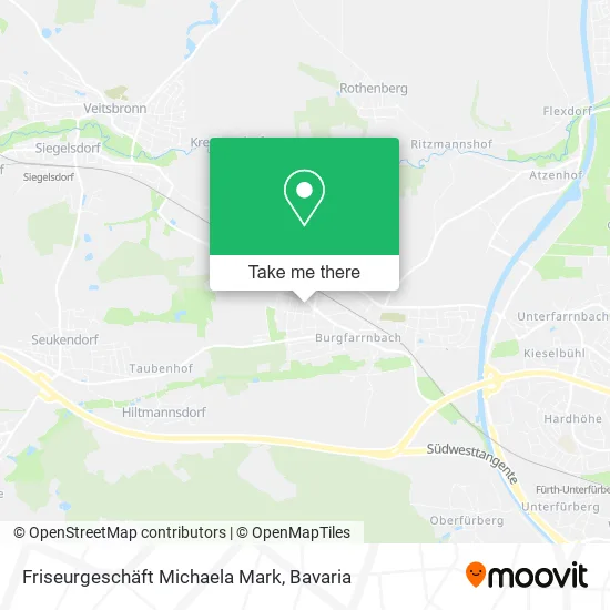 Карта Friseurgeschäft Michaela Mark