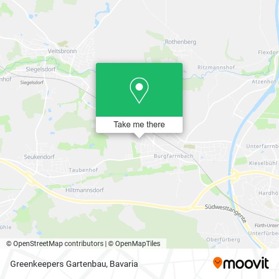 Greenkeepers Gartenbau map