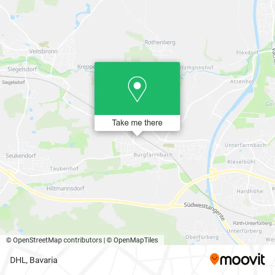 Карта DHL