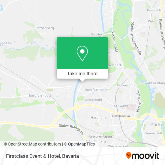 Firstclass Event & Hotel map