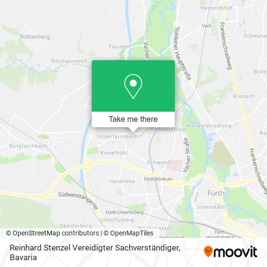 Reinhard Stenzel Vereidigter Sachverständiger map