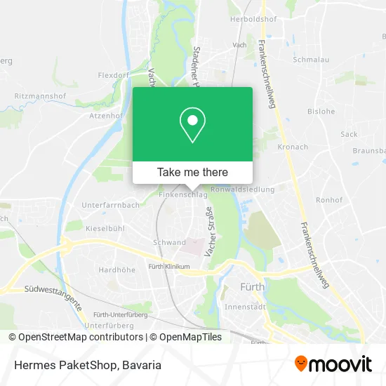 Карта Hermes PaketShop