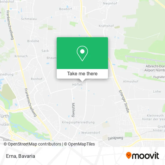 Карта Erna