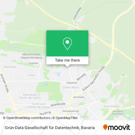 Карта Grün-Data Gesellschaft für Datentechnik