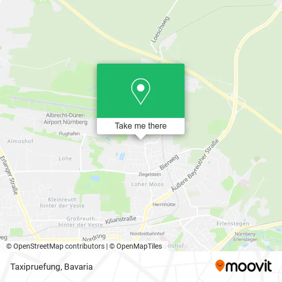 Карта Taxipruefung