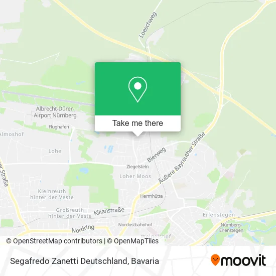 Карта Segafredo Zanetti Deutschland