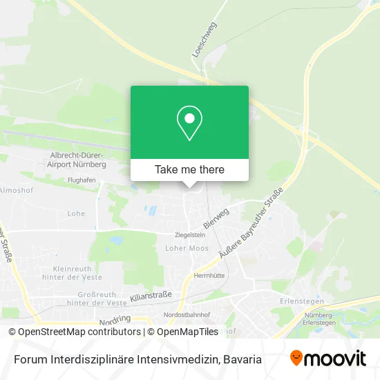 Карта Forum Interdisziplinäre Intensivmedizin