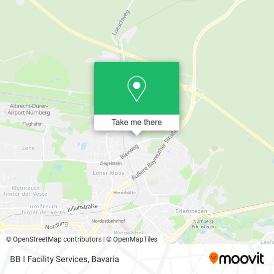 BB I Facility Services map